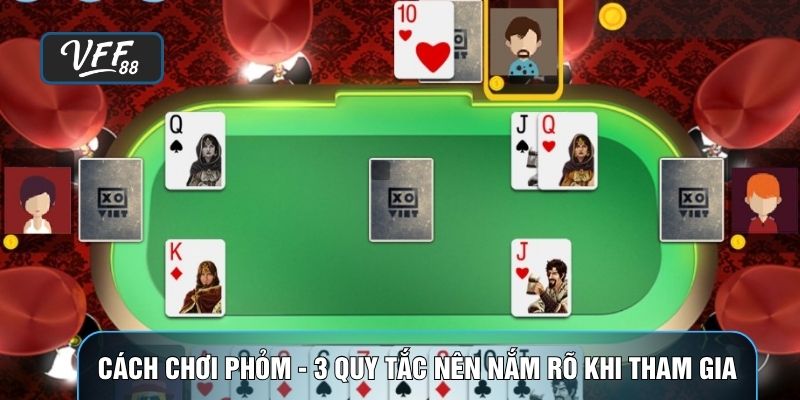 cách chơi phỏm